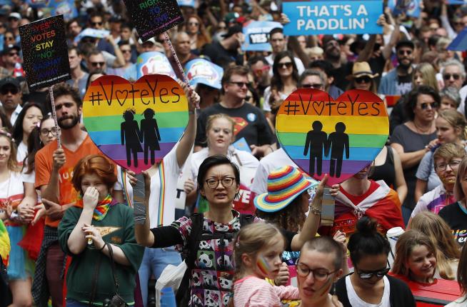 Australia Overwhelmingly Votes in Favor of Same-Sex Marriage