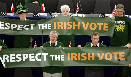 Hand of US Neocons Seen Behind Irish 'No'