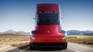 Tesla Unveils Electric Big Rigs