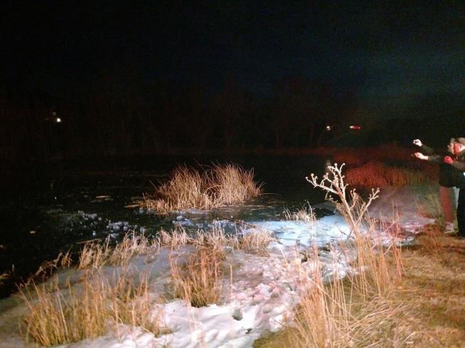 Officer Without Gear Pulls Boy From Frozen Pond