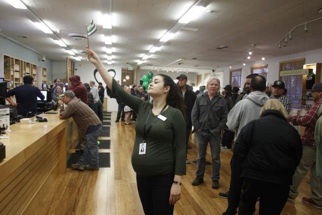 How Californians Are Ringing in the New Year: Buying Pot