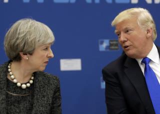 Theresa May: No Doubts About Trump's Mental Fitness