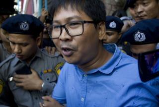 2 Reuters Reporters Face 14 Years in Prison in Myanmar