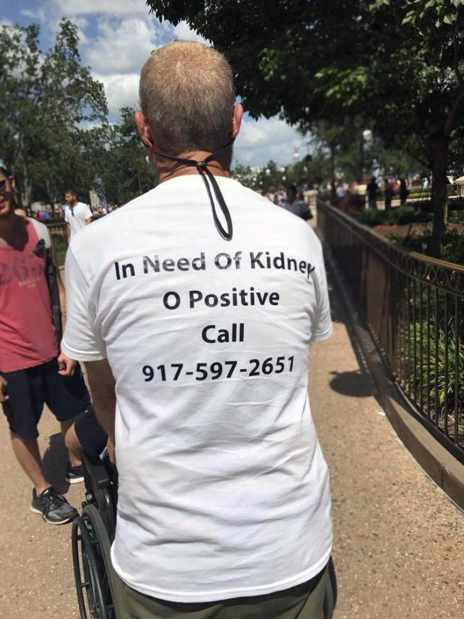 Man in Need of Kidney Wore This T-Shirt. It Worked
