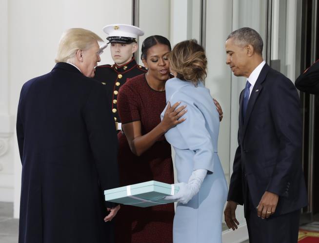 Here's What Melania Gave Michelle