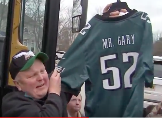 Bus Driver Who Loves the Eagles Gets Best Surprise Ever