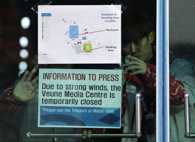 Wind Causes Temporary Closure of Olympic Park