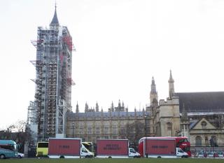 Three Billboards Inspires Protest for London High-Rise Fire Victims