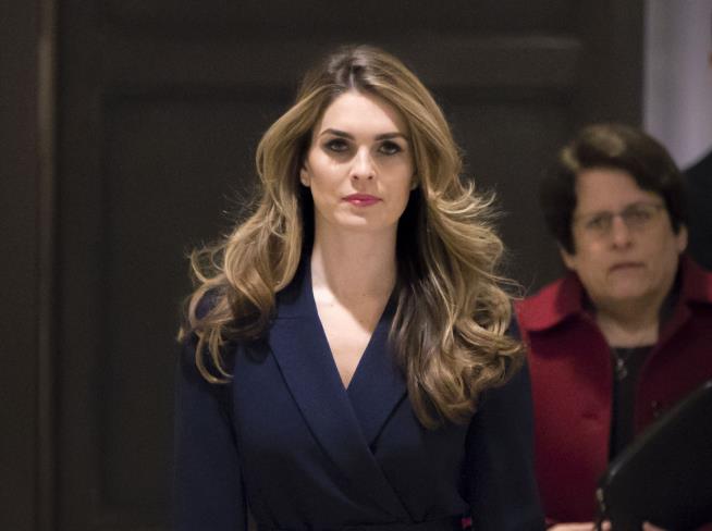 Hope Hicks Won't Answer All of Investigators' Questions