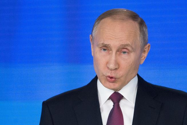 Putin Boasts of New 'Invincible' Weapon