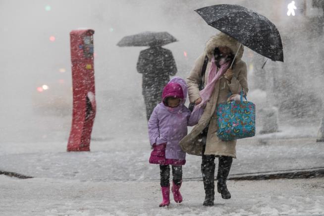 Yet Another Nor'easter Aims to Slam the East Coast