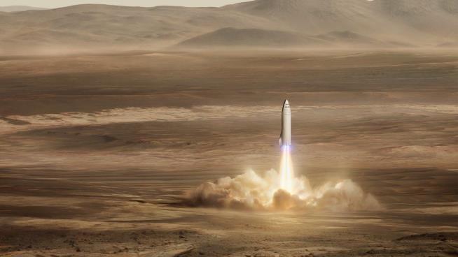Elon Musk: Mars Ship Will Fly for First Time Next Year