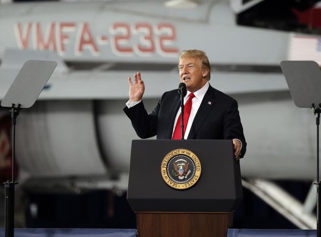 Trump Claims Credit for 'Space Force' Idea