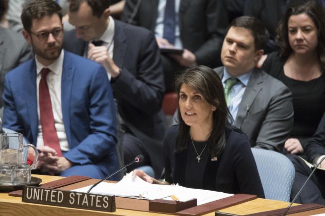 Haley: 'Russia Is Responsible for the Attack'