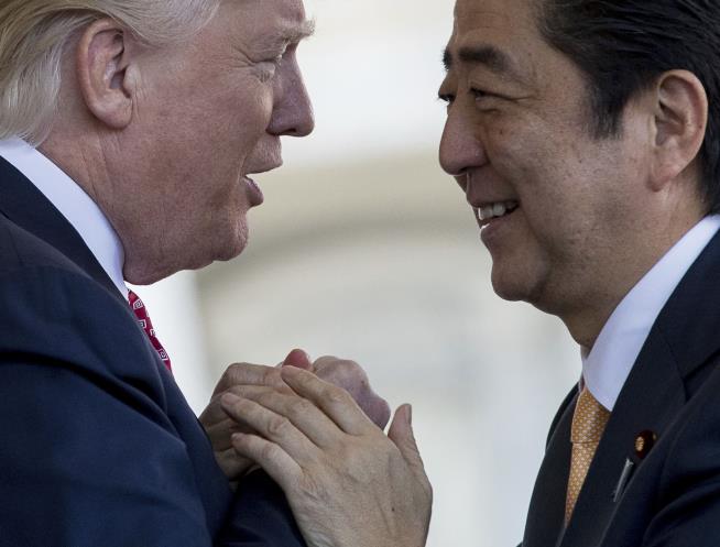 Japan's Abe to Visit Trump; N. Korea Least of His Worries
