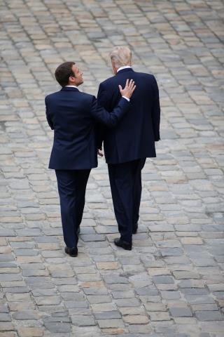 They're Polar Opposites, but Macron Is 'Trump Whisperer'