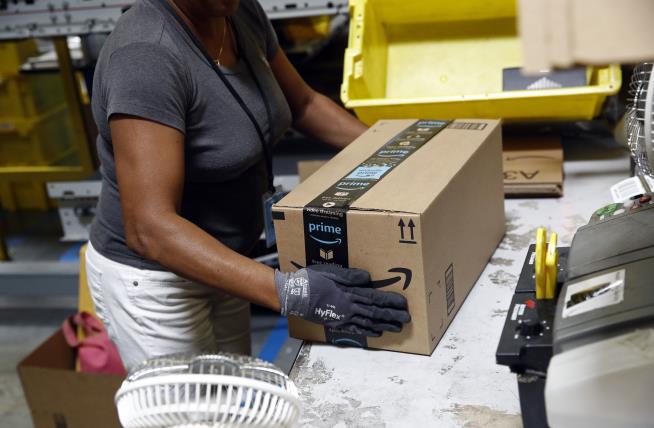 Amazon's Median Pay Figure Shows Most of Its Workforce Is Blue-Collar