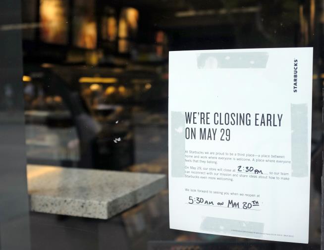 All 8K US Starbucks Stores Are Closing Tuesday Afternoon