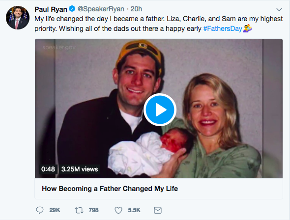 John Legend Is Not Having Paul Ryan's Father's Day Video