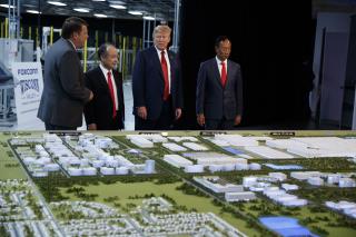 Trump Breaks Ground at Foxconn Factory Site