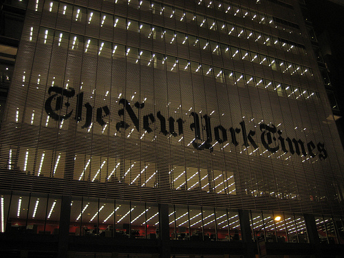 New York Times Dismantles Rods After 3rd Climber