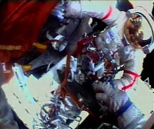 'It's In, Thank God': Astronauts Finish Risky Chore