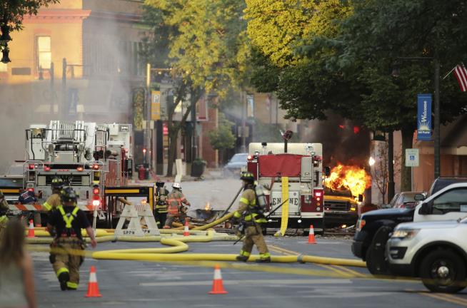 Massive Explosion Kills Firefighter, Levels Portions of Downtown