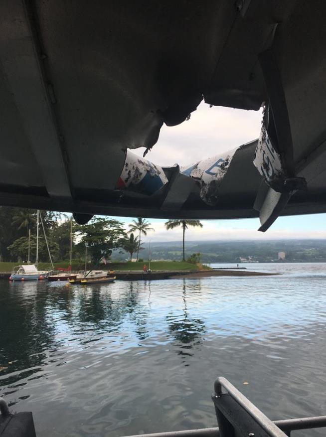 Lave Bomb Leaves 23 Injured on Hawaii Tour Boat