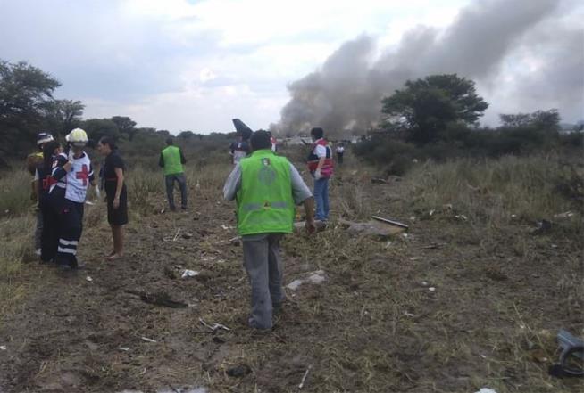 Aeromexico Airliner Crashes After Takeoff in Mexico