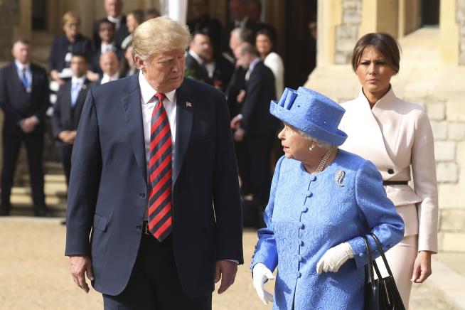Trump's Account of Tea With Queen Irks Brits