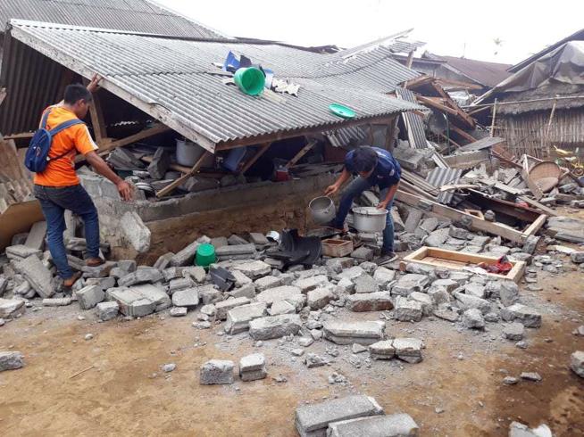 On Heels of One Quake, Another 7.0 Hits Indonesia