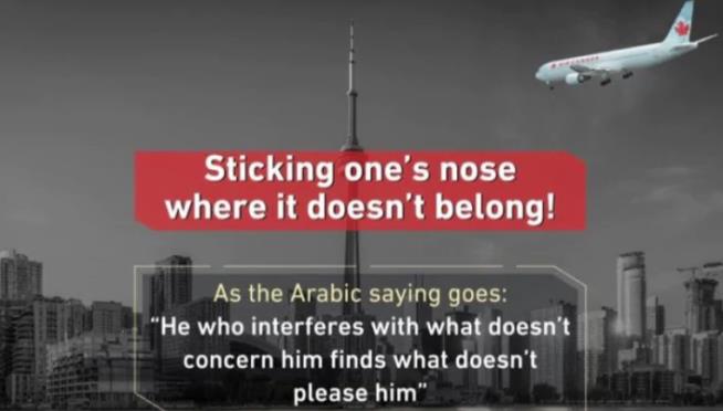 Saudi Youth Group Issues Jarring Warning to Canada