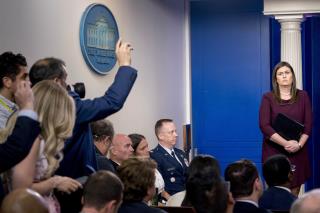 After White House Press Briefing, a 'Rare Correction'