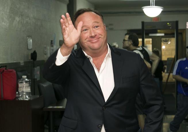 Twitter Says 'See Ya' to Alex Jones—for 7 Days