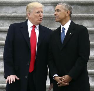 Trump Denies New Report About Obama