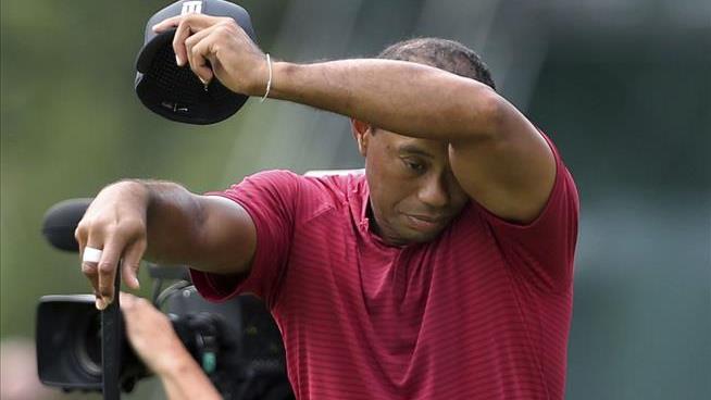 Trump Praises Tiger Woods' Restraint
