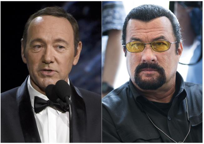 No Charges for Spacey, Seagal in LA Sex Assault Probes