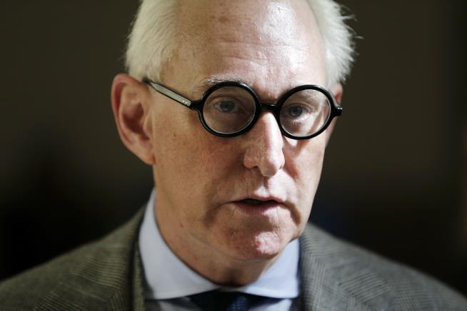 Roger Stone Has a Theory on Anonymous Op-Ed