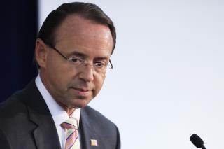 Report: Rosenstein Wanted to Record, Oust Trump