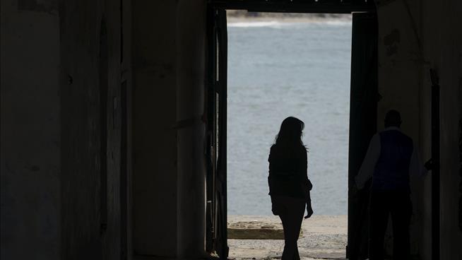 Melania Walks Through 'Door of No Return'