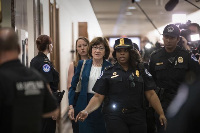 Capitol Security Boosted Amid Kavanaugh Tension