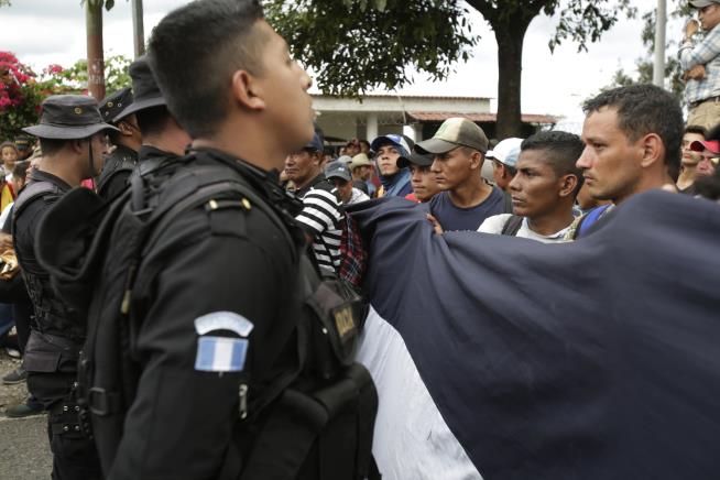 Another Immigrant 'Caravan' Draws Attention of Trump