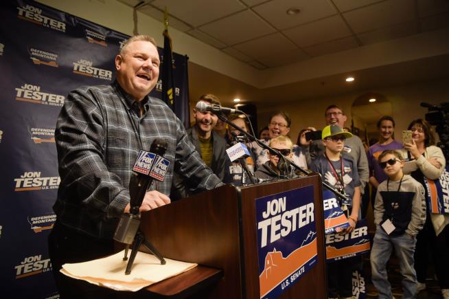 Jon Tester Wins Re-Election