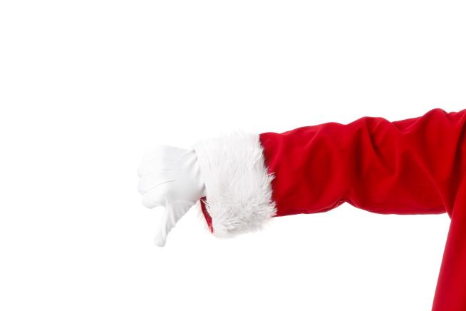 Ho Ho No: Santa Claus Flips Out at Group of Kids