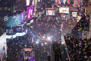 NYE in Times Square Was a 'Drunken Brawl' Until This