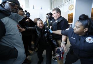 Protesters Storm Federal Jail, Get Pepper-Sprayed