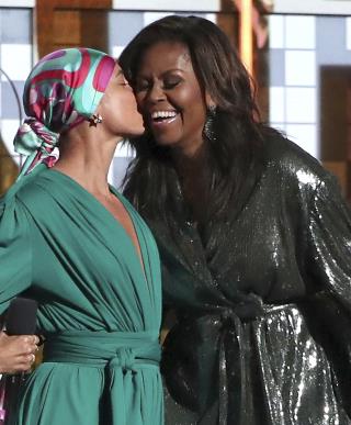 Michelle Obama Makes Surprise Grammys Appearance