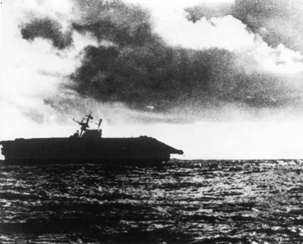 WWII Aircraft Carrier Found After 77 Years