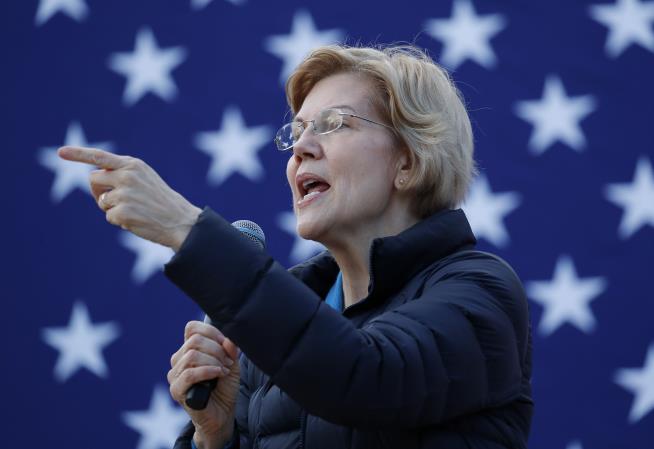 Elizabeth Warren Vows to Avoid Big-Money Donors