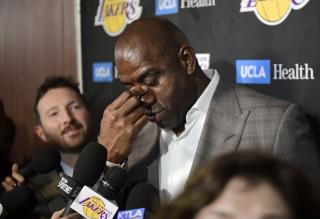 Magic Johnson Abruptly Resigns as Lakers President